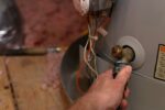 hot water heater connection