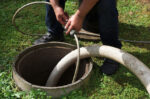 hose cleaning septic tank